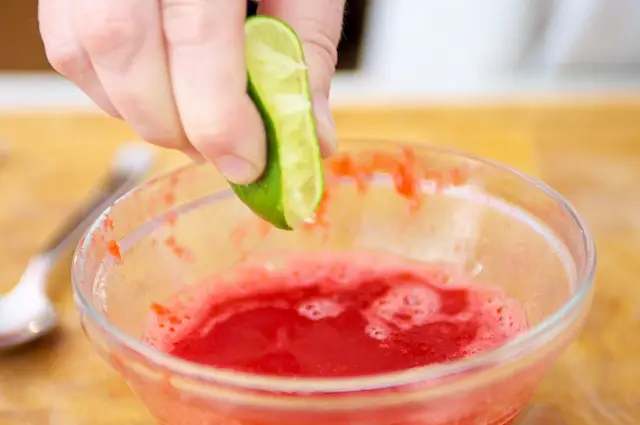 add a bit of lime juice