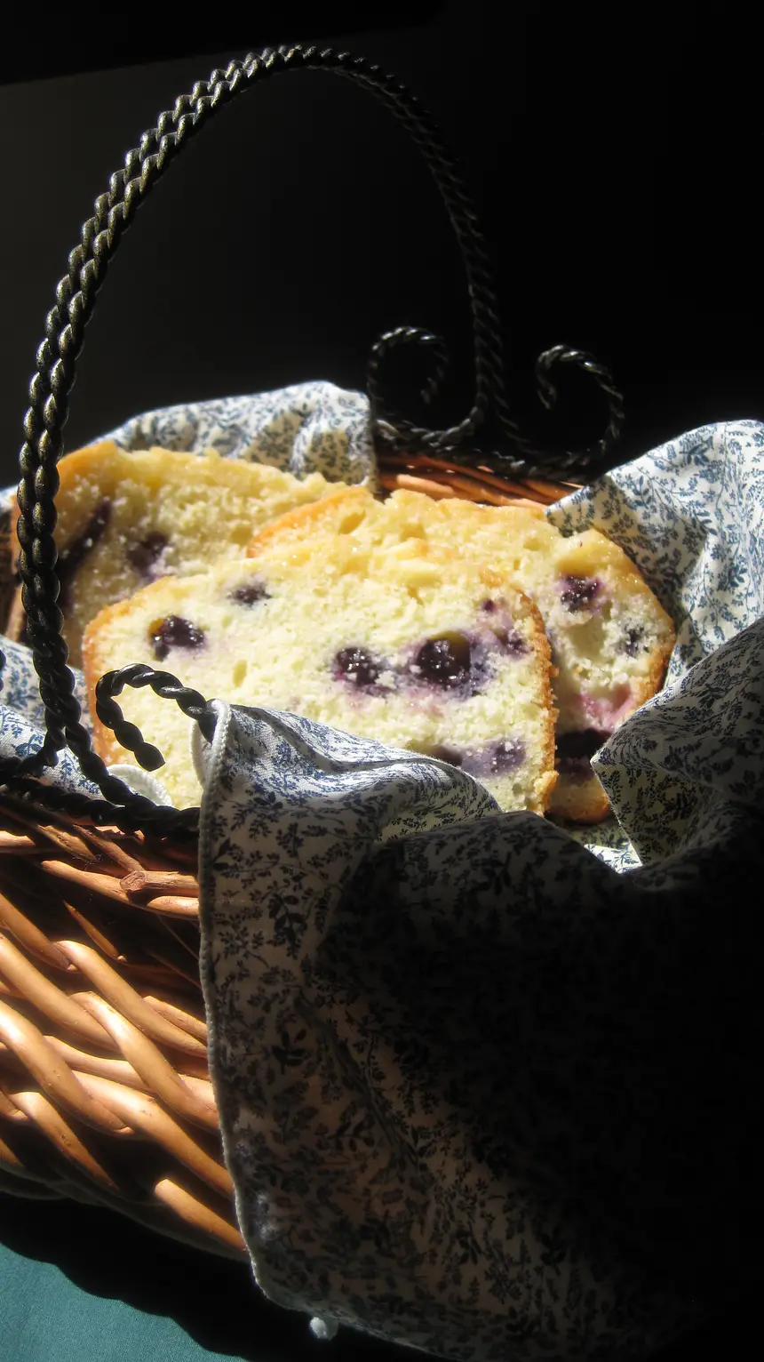 Blueberry-Lemon Tea Bread