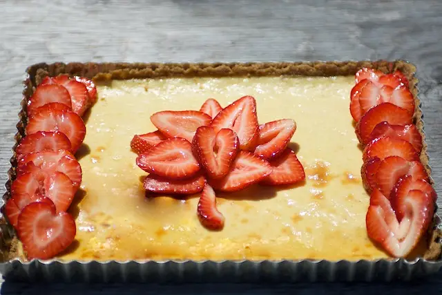 Canadian Flag Cheesecake (Canada Day)