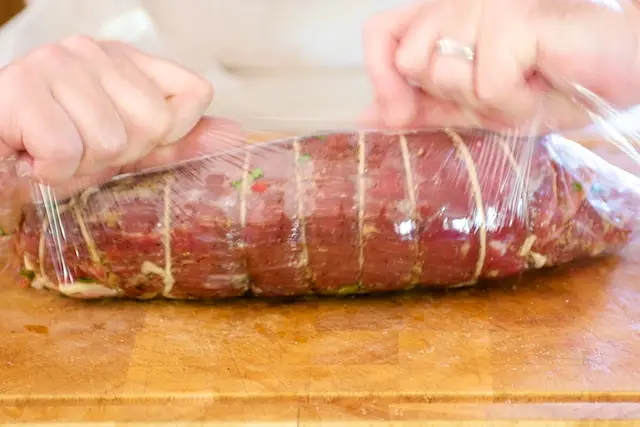 Wrap it up tightly with plastic wrap