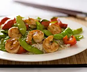 Secret Shrimp Stir Fry