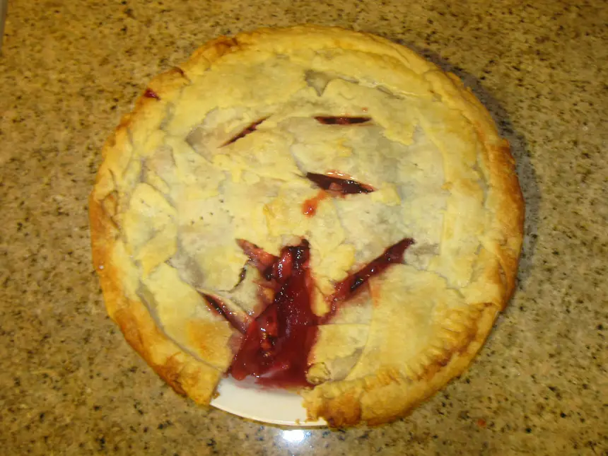 Apple Blackberry Pie
