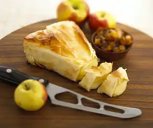 Alouette Baby Brie Wedge in Phyllo