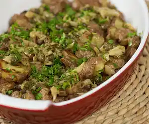 Crispy Smashed Mini Potatoes