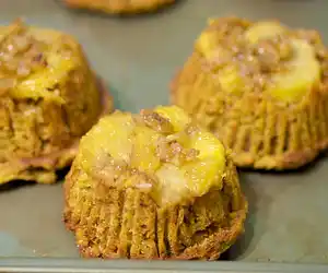 Downside-UP Pineapple Muffins