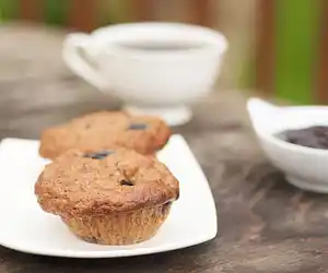 Blueberry, Banana & Apple Oatmeal Muffins