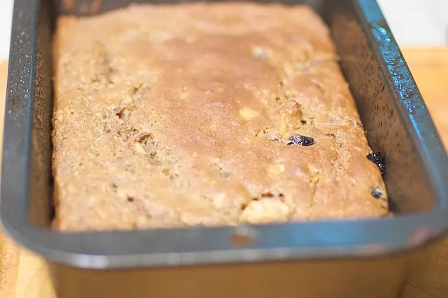 This is how the bread comes out.