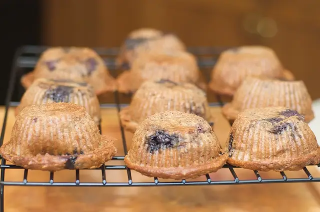 Cool the muffins or bread in the pan on a wire rack for about 10 minutes, transfer them onto the wire rack to cool completely.