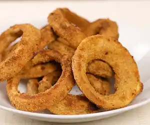 Crispy Oven-Fried Onion Rings
