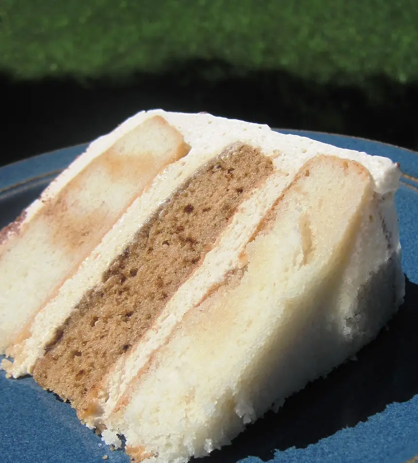 Three Layer Tiramisu Cake