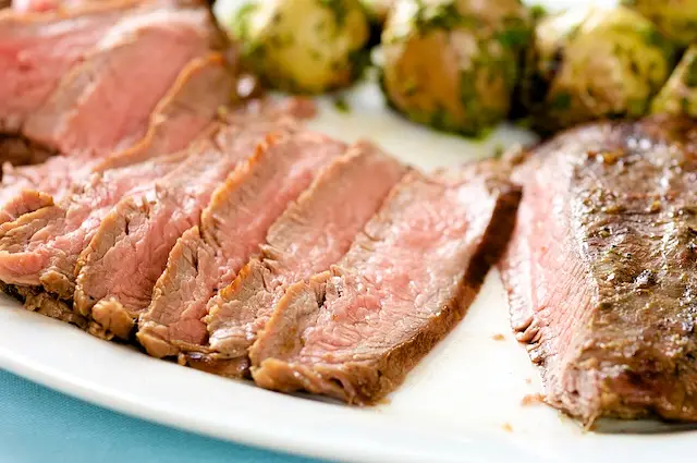 Perfect juicy flank steak