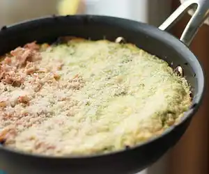 Breakfast Wild Rice & Mushroom Frittata