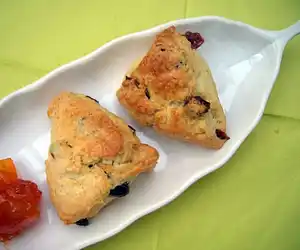 Grandma's Cranberry Scones