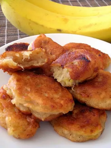 Mashed Banana Fritters