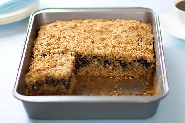 Cut into squares.