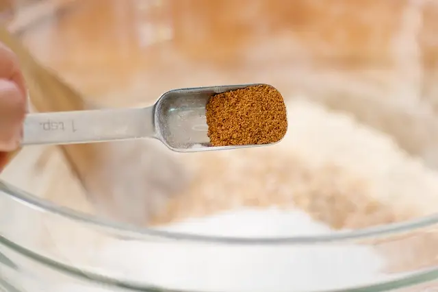 Add ½ teaspoon of ground nutmeg.