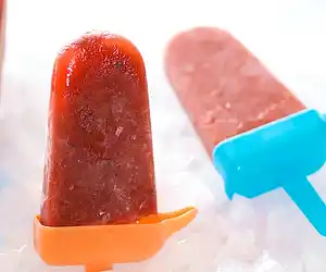 Strawberry Basil Popsicles 