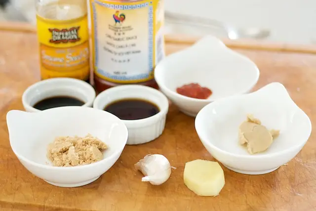 Get together all the spices and condiments.
