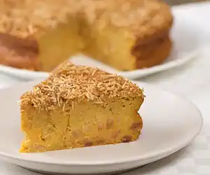 Jamaican Sweet Potato Pudding Cake