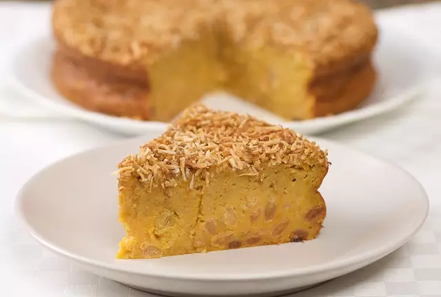 Jamaican Sweet Potato Pudding Cake