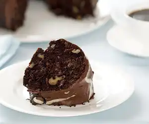 Double-Glazed Chocolate Carrot Cake