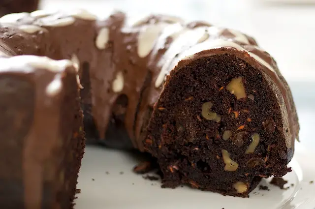 Double-Glazed Chocolate Carrot Cake