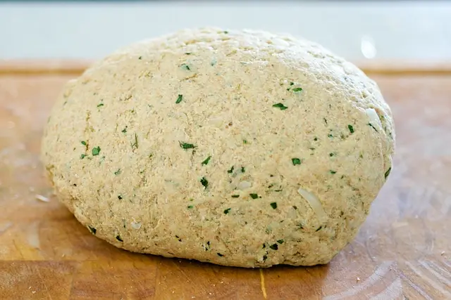 Turn out on lightly flour surface.