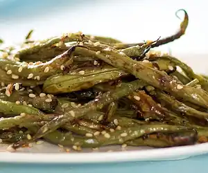 Asian Roasted Sesame Green Beans
