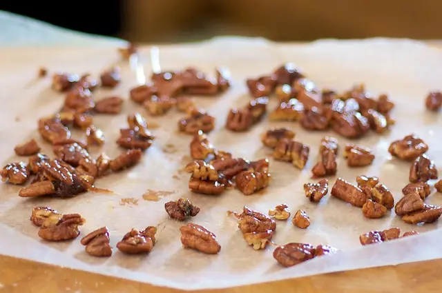 Toast in a 350 degrees F oven or toaster oven until deeply brown and very fragrant, about 15 minutes. Set aside.