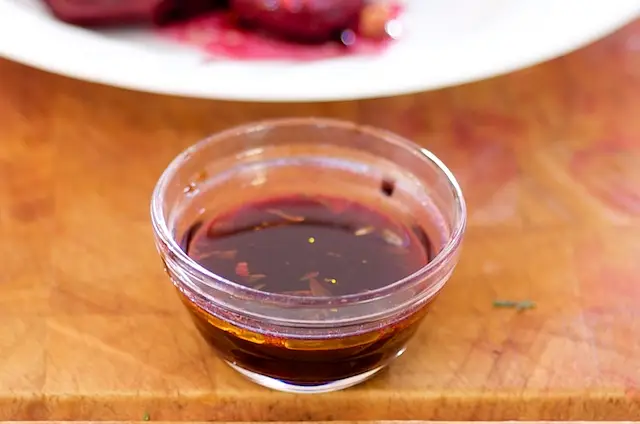 Reserve the juice from the foil.
