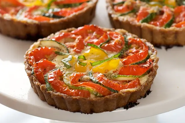 Remove the rings of tarts.