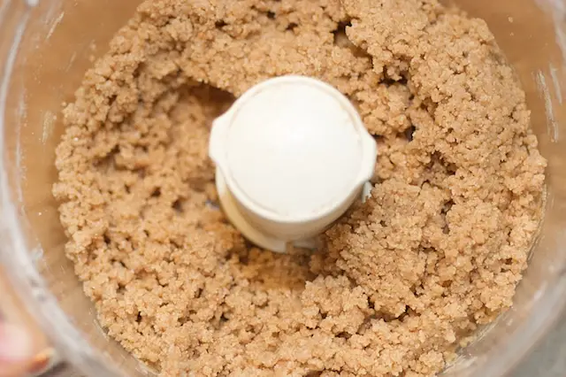 Add them into a food processor, pulse until all the ingredients come together.