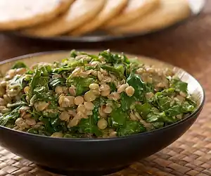 Curry Lentils & Kale