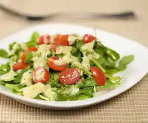 Arugula Salad With Lemon Parmesan Dressing