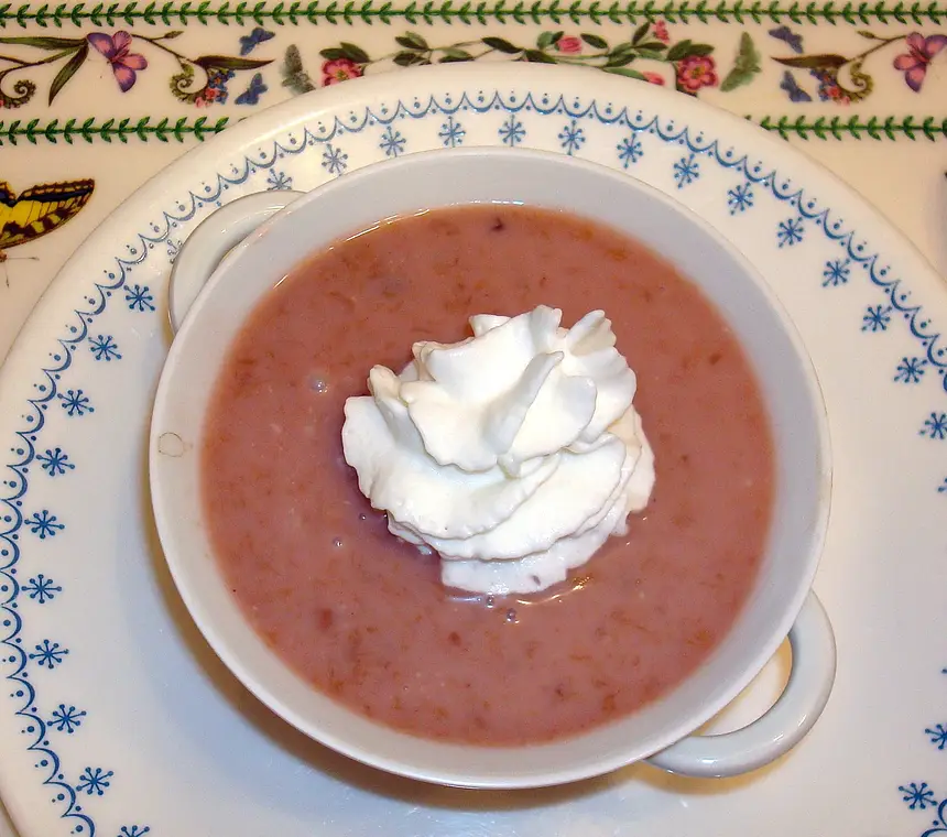 Cold Plum Soup