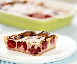 Fresh Cherry Clafoutis