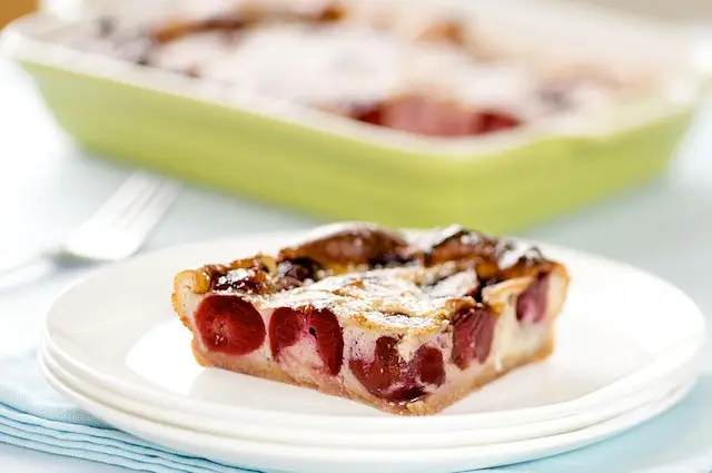 Fresh Cherry Clafoutis