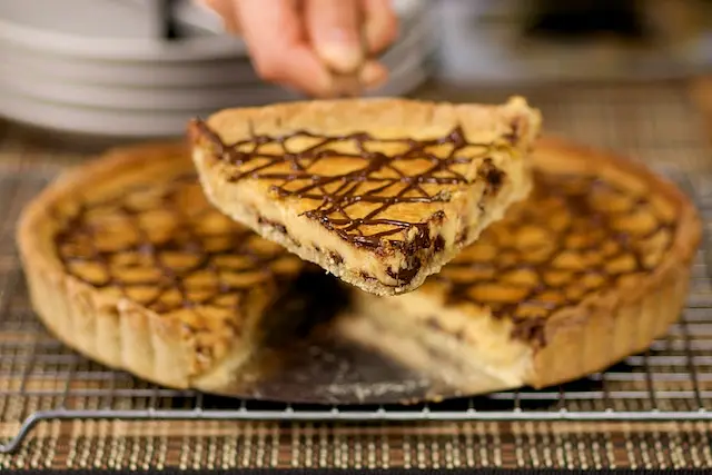 Chocolate Tangerine Tart