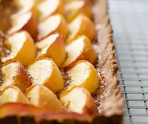 Fresh Peach Tart