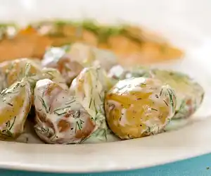 Easy Dilled New Potatoes