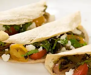 Grilled Summer Vegetable Taco