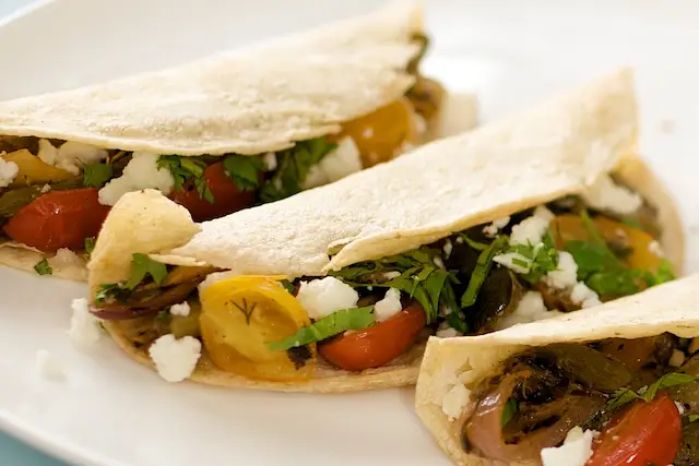 Grilled Summer Vegetable Taco
