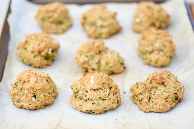 Bake the biscuits in the middle of a preheated 425F oven for 12 to 15 minutes, or until they are golden.