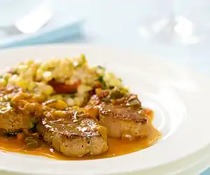 Sauteed Pork Tenderloin Medallions