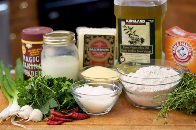 Get together all the ingredients.