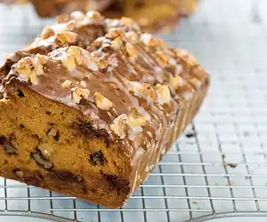 Chocolate Chip, Walnuts & Pumpkin (Squash) Bread