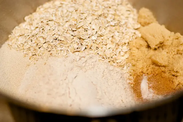 Add dry ingredients to bowl