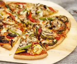 Grilled Vegetable Pizza