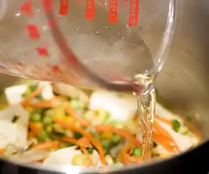 Asian Miso-Sesame Soba Stew with Tatsoi