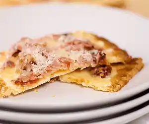 Fontina, Prosciutto & Sun-dried Tomato Tart